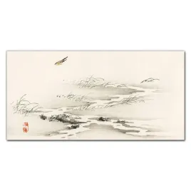 nowoczesny-obraz-na-plotnie-rzeka-ptak-100x50-cm