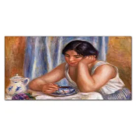 szklany-obraz-na-sciane-kobieta-kawa-120x60-cm