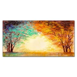 obraz-z-nadrukiem-szklany-las-liscie-120x60-cm