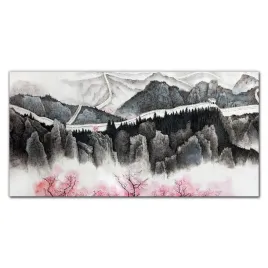 obraz-szklany-z-nadrukiem-las-sciana-120x60-cm