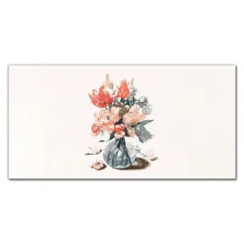 obraz-scienny-na-plotnie-kwiaty-roslina-100x50-cm