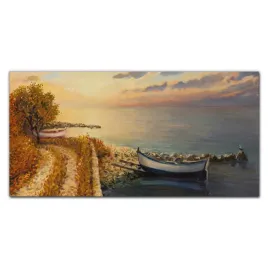 szklany-obraz-morze-sciezka-drzewo-chmury-120x60