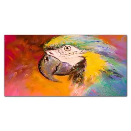 fotoobraz-szklany-na-sciane-zwierze-papuga-120x60