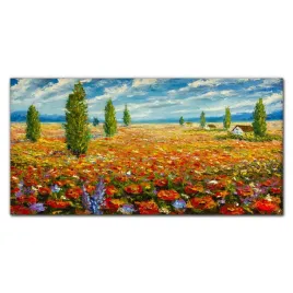 panel-scienny-do-kuchni-szklo-pole-kwiaty-140x70