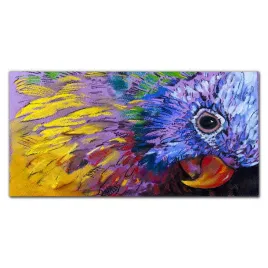 szklany-obraz-na-sciane-zwierze-papuga-120x60-cm
