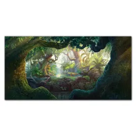 foto-obraz-szklany-fantasy-las-przyroda-120x60-cm