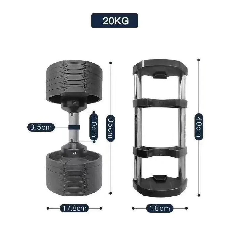 hantle-master-spin-jedna-reka-regulowane-2-20-kg-stan-nowy