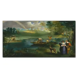 foto-obraz-szklany-do-salonu-las-rzeka-120x60-cm