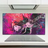panel-szklany-do-kuchni-gitara-instrument-120x60-stan-nowy