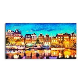 panele-szklo-hartowane-amsterdam-kanal-domy-120x60
