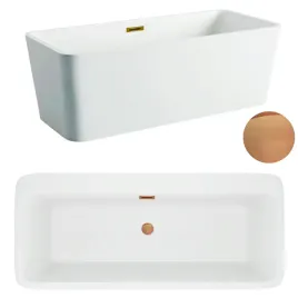 wanna-wolnostojaca-170-x-80-cm-biala-z-pokrywka-copper-model-596-aquauno