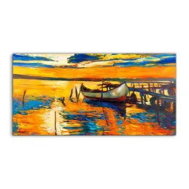 panel-szklo-hartowane-zachod-slonca-jezioro-120x60