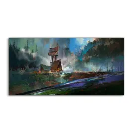 panel-szklo-do-kuchni-gory-krajobraz-domy-120x60