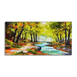 lacobel-do-kuchni-rzeka-jesien-las-drzewa-120x60