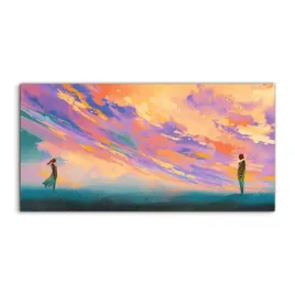 panel-szklany-do-kuchni-ludzie-niebo-chmury-120x60