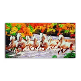 panele-szklane-kuchnia-konie-jesien-drzewa-120x60