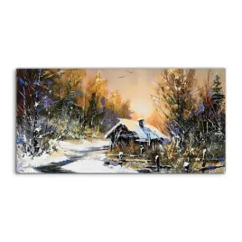 panel-szklo-hartowane-chata-zima-krajobraz-120x60
