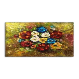 panel-szklo-hartowane-kwiaty-bukiet-rosliny-120x60