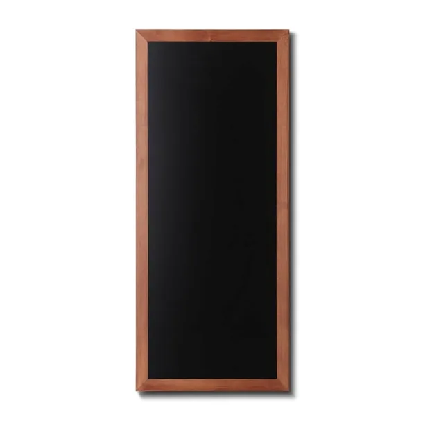 TABLICA KREDOWA VEGA GASTRONOMICZNA MENU 56x120 CM CZARNA DREWNIANA ŚCIENNA