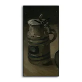 zegar-scienny-na-ramie-piwo-kufle-van-gogh-30x60