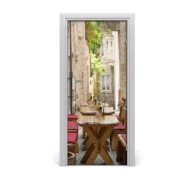 fototapeta-samoprzylepna-drzwi-korcula-chorwacja