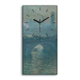 zegar-canvas-z-grafika-waterloo-bridge-monet-30x60