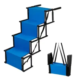 skladane-schody-dla-psa-do-domu-samochodu-4-stopniowe-niebieskie