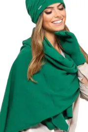 szalik-01-damski-zimowy-kolor-zielony