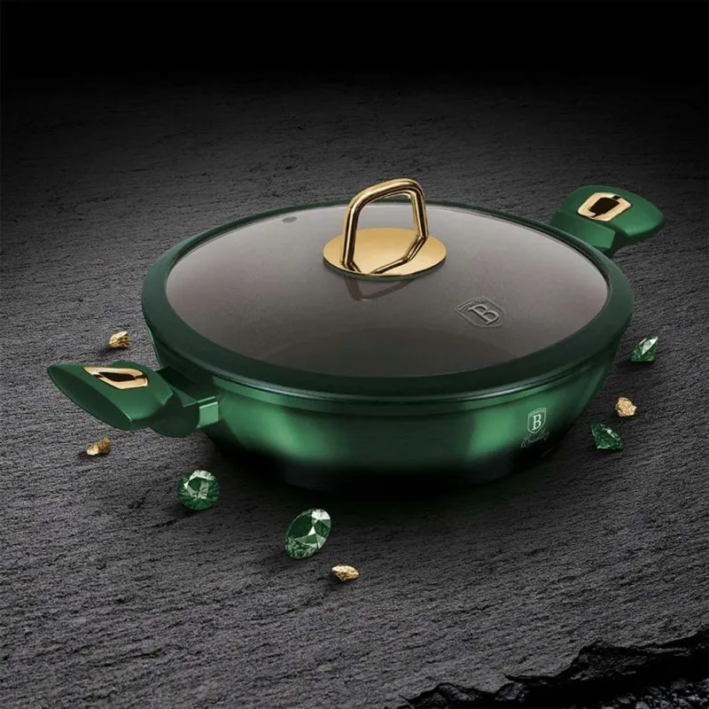 garnek-tytanowy-berlinger-haus-28cm-bh-6060-emerald-stan-nowy