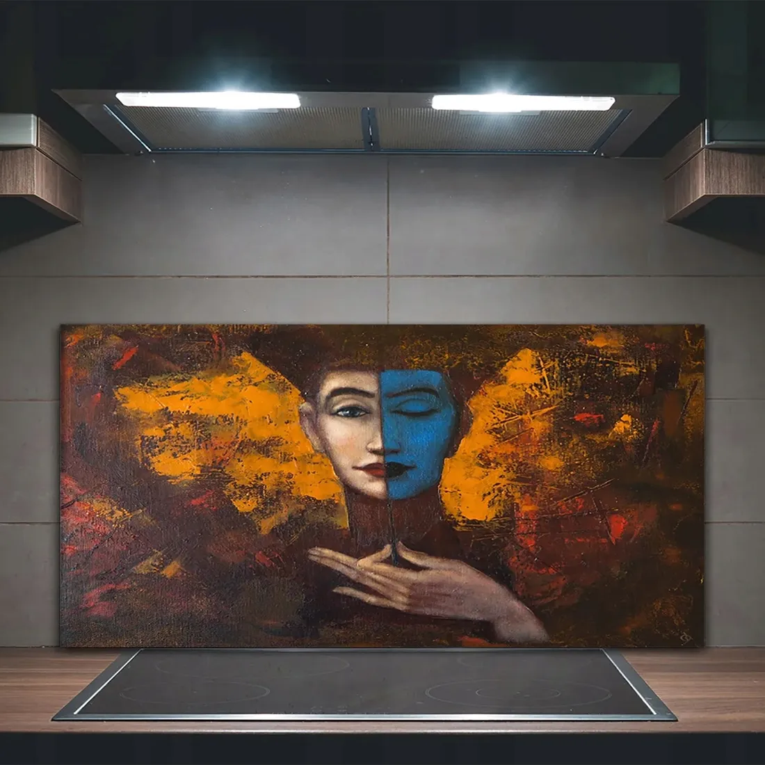 panel-scienny-do-kuchni-portret-dziewczyna-100x50