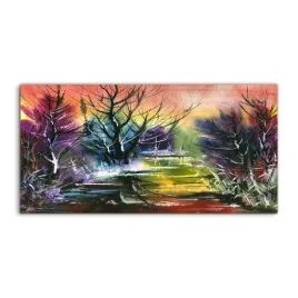 panel-szklo-hartowane-krajobraz-las-drzewa-100x50