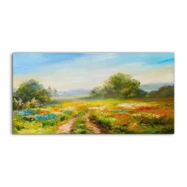 panel-szklo-kuchnia-laka-kwiaty-krajobraz-100x50