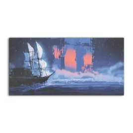 hartowane-szklo-lacobel-statek-fale-ocean-140x70