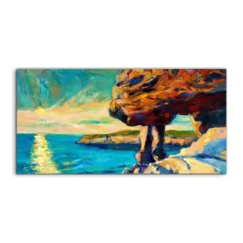 panel-szklo-hartowane-zachod-slonca-ocean-100x50