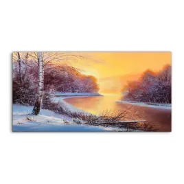 hartowane-panel-nad-blat-krajobraz-zima-las-100x50