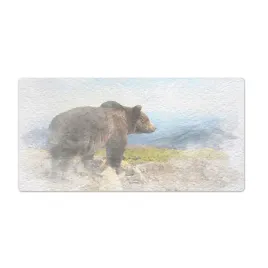 mata-do-pracy-biuro-niedzwiedz-akwarela-90x45-cm