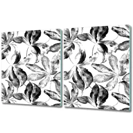 plyta-ochronna-malowane-szare-liscie-2x40x52-cm