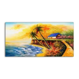 kuchnia-panele-szklane-morze-wybrzeze-ocean-100x50