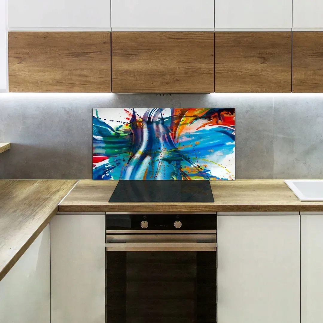 panel-scienny-do-kuchni-akwarele-tecza-100x50-cm