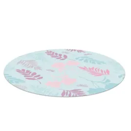 dywanik-do-biura-pastelowa-roslinnosc-fi100-cm