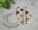 mata-podlogowa-pszczoly-plaster-miodu-fi100-cm-stan-nowy