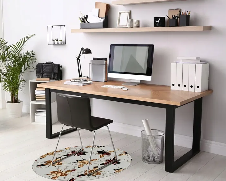 mata-podlogowa-pszczoly-plaster-miodu-fi100-cm-przeznaczenie-na-podloge