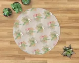mata-podlogowa-kompozycja-kwiatow-fi100-cm-stan-nowy