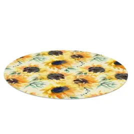 winylowy-dywanik-zlociste-sloneczniki-fi100-cm
