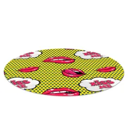 ochrona-pod-fotel-czerwona-szminka-usta-fi100-cm