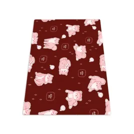 dywanik-wzory-pies-shiba-inu-wisniowy-120x90-cm