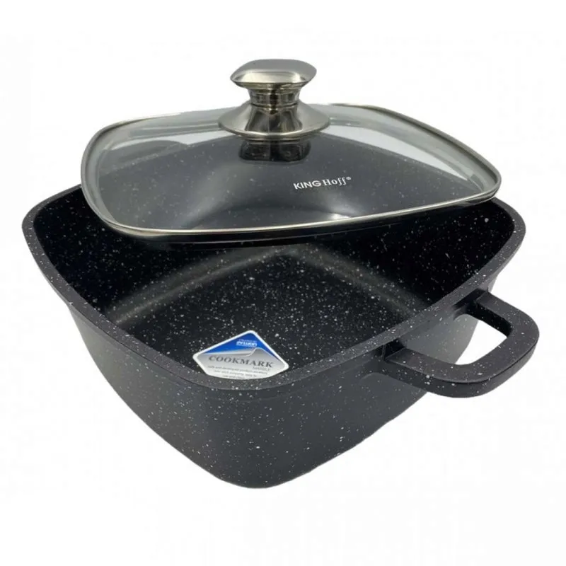 kinghoff-garnek-marmurowy-28cm-kh-1605-65l-stan-nowy