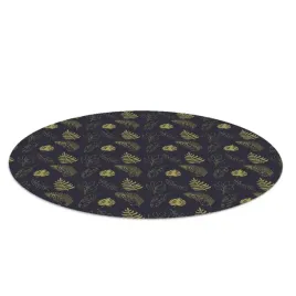 podlogowa-mata-pod-fotel-natura-liscie-fi100-cm