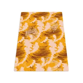 mata-pod-krzeslo-zolte-japonskie-fale-140x100-cm