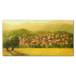 obraz-plotno-drzewa-miasto-gory-przyroda-120x60-cm